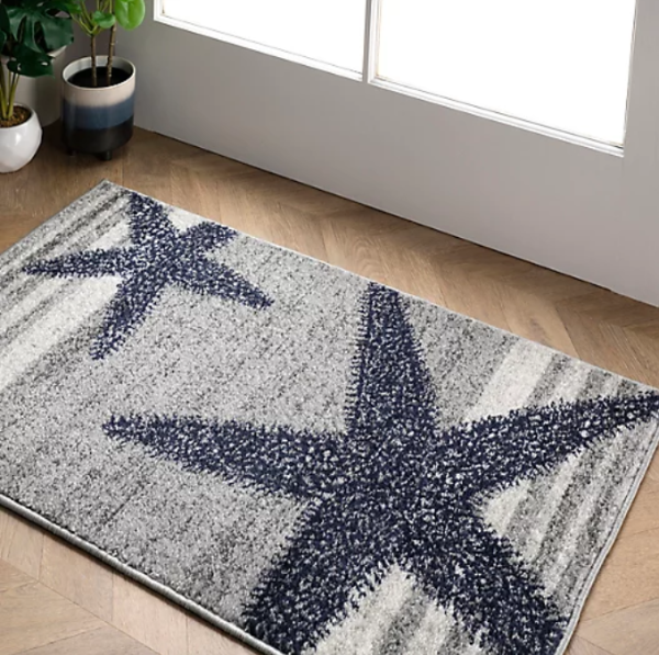 Thomas Paul Starfish Rug in Grey | Bed Bath & Beyond | Bed Bath and Beyond