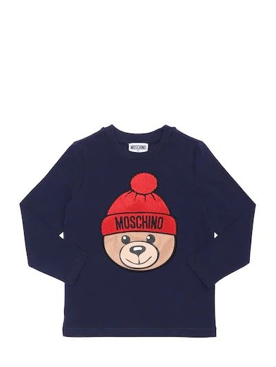 TOY PATCH WOOL BLEND T-SHIRT