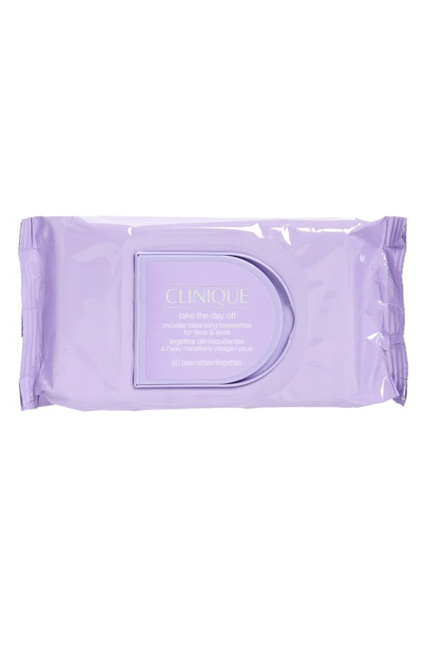 Take the Day Off Makeup Remover Micellar Cleansing Towelettes for Face & Eyes