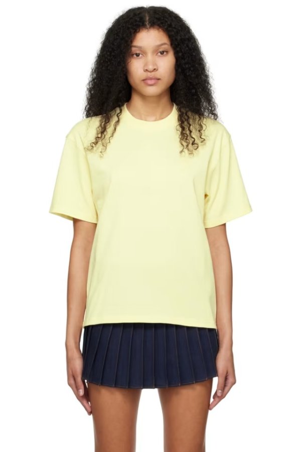 SSENSE Exclusive Yellow Ami de Coeur T-Shirt