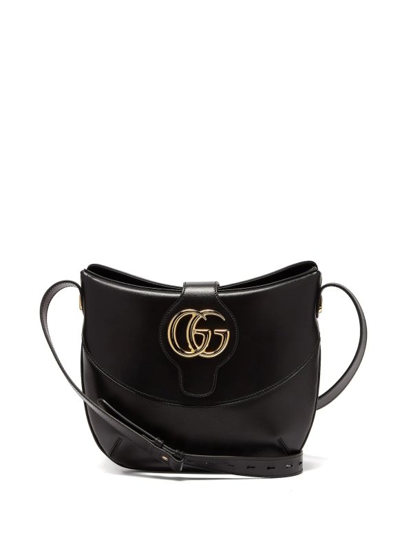 Arli GG leather shoulder bag | Gucci | MATCHESFASHION.COM US