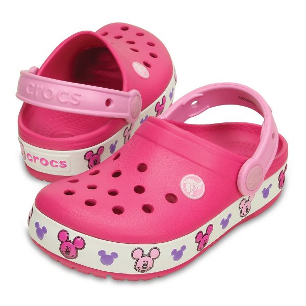 Mickey Mouse Crocs™ Light-Up Clogs for Kids - Pink