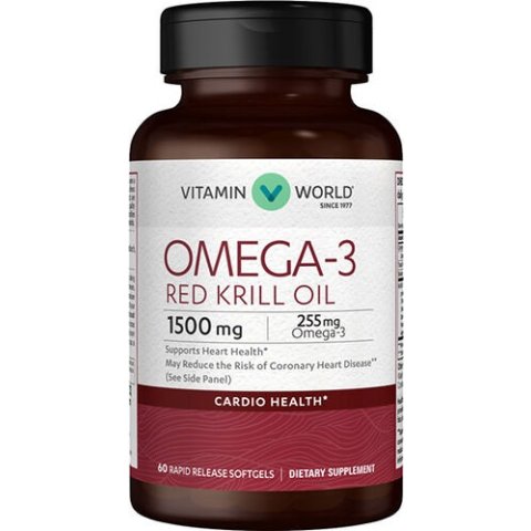 Omega-3磷虾油 1500mg 60粒