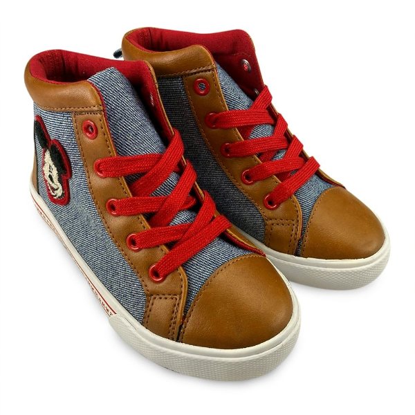 Mickey Mouse High-Top Sneakers for Kids | shopDisney