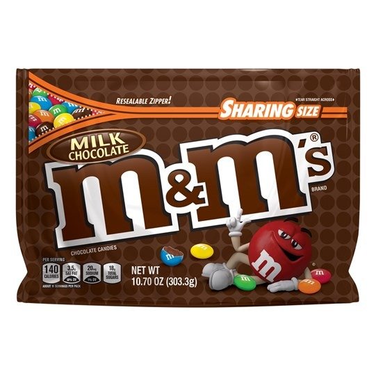 M&M’S 牛奶巧克力糖 10.7oz