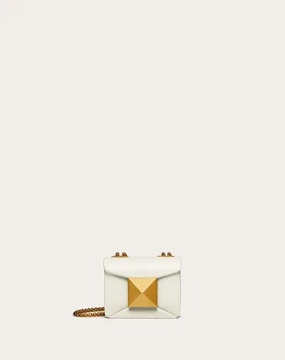 ONE STUD NAPPA MICRO BAG WITH CHAIN for Woman | Valentino Online Boutique