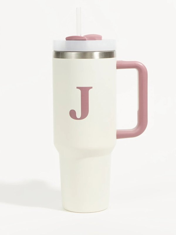 “J”的保温吸管杯