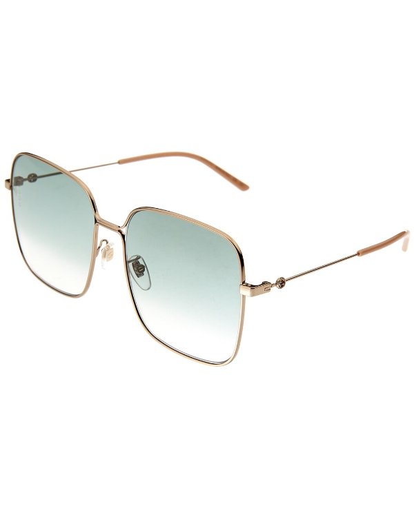 Women's GG0443S 60mm Sunglasses