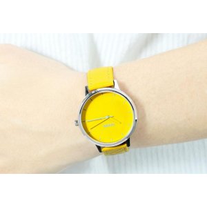 Nixon  Kensington  黄色时尚手表