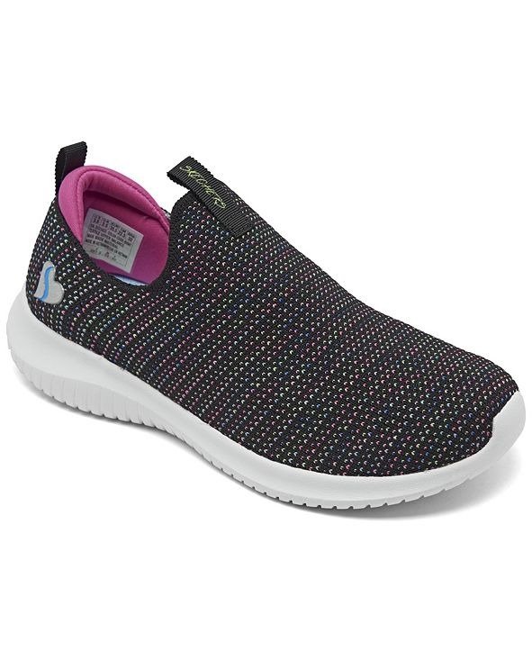 Big Girl's Stretch Flex - Standing Ovation Slip-on Sporty Casual Sneakers from Finish Line