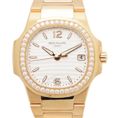 Patek Philippe18kt Rose Gold Diamond Ladies Watch 7010-1R-011