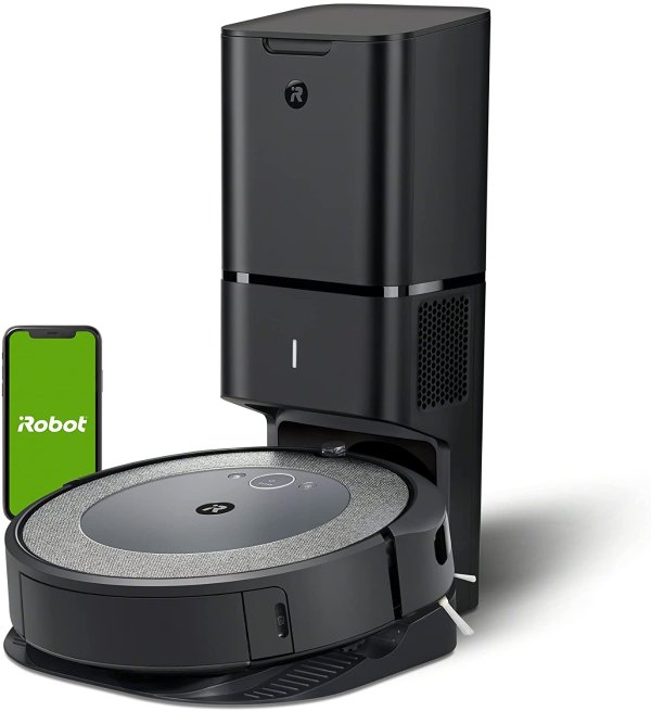 Roomba i3+ (3550) Robot Vacuum with Automatic Dirt Disposal Disposal