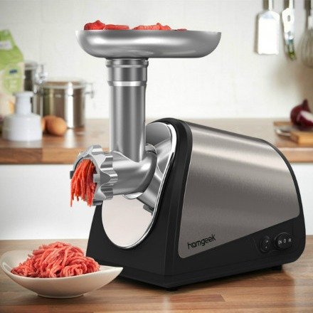 Electric Meat Grinder, Sausage Maker Meat Machine With 3 Cutting Blades