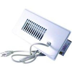 Cyclone Booster Fan Plus with Built-in Thermostat in White