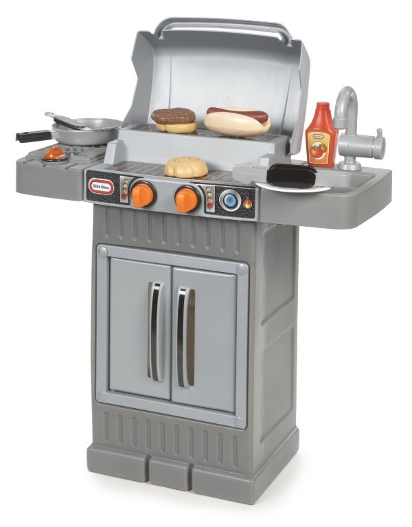 Cook 'n Grow BBQ Grill with Cooking Accessories and Food