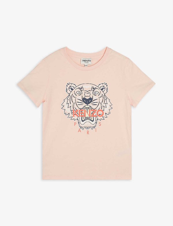 Icon graphic-print cotton T-shirt 4-14 years