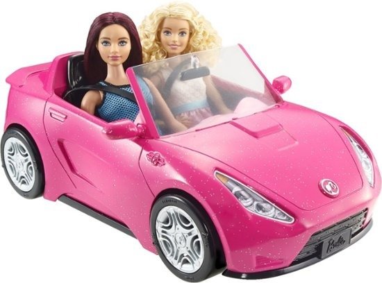 芭比娃娃+玩具跑车