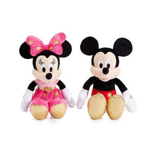 Kids Disney Mickey or Minnie Mouse 16" Plush Toys @ macys.com