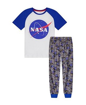 Big Boys Jersey T-shirt and Jogger Pants Pajama Set, 2 Piece