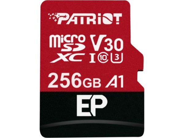 Patriot Memory 256GB EP系列 A1 U3 MicroSDXC卡