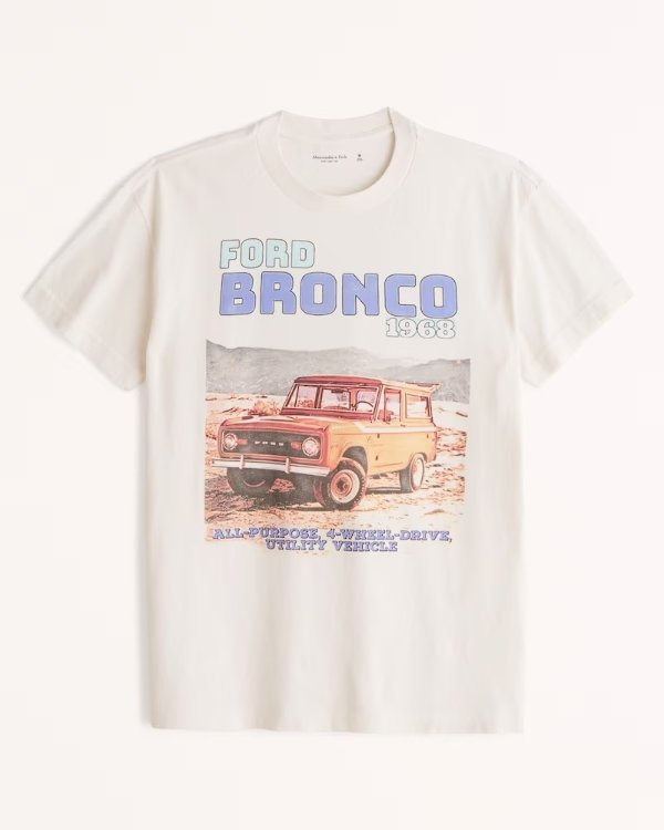 Men's Ford Bronco Graphic Tee | Men's Clearance | Abercrombie.com