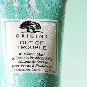 Enjoy free super deluxe samples with 10 Mimute Mask To Rercue Problem Skin @ Origins