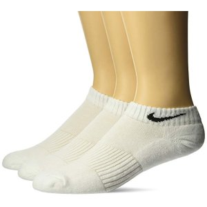 Nike 低帮 LOGO 款训练袜子 纯白色3双装