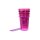 Straw Cup, Pink Take and Toss, 10 Ounce, 4-Count