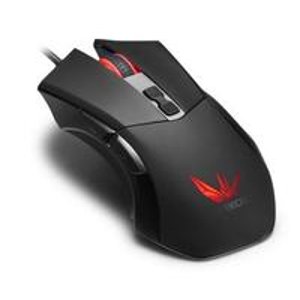Scroll M555 by Etekcity - High Precision Wired USB Optical Ergonomic Mouse with 7 Programable Buttons
