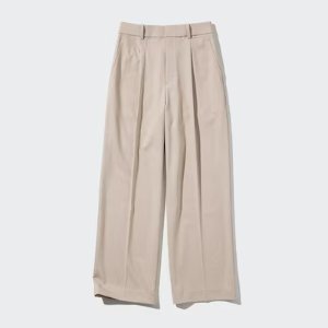 UniqloWide-Fit Pleated Pants | UNIQLO US