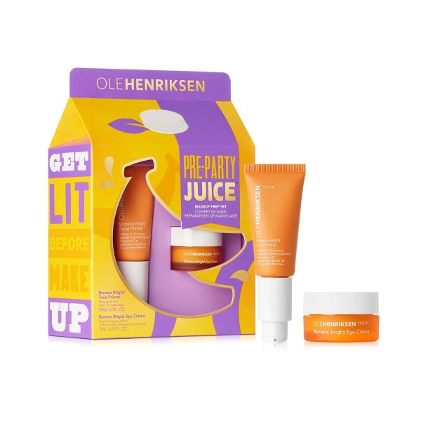 Pre-Party Juice Makeup Prep Set | Ole Henriksen