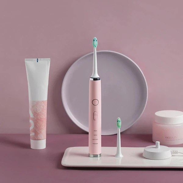 Buy One 4 Modes Electric Sonic Toothbrush Get One Free