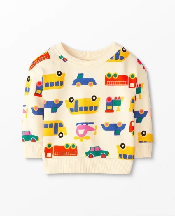 Baby Sweatshirt In French Terry
