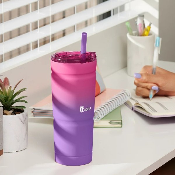 bubba Envy S Insulated Stainless Steel Tumbler with Straw, 24 Oz.