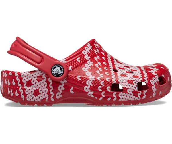 Toddler Classic Holiday Sweater Clog