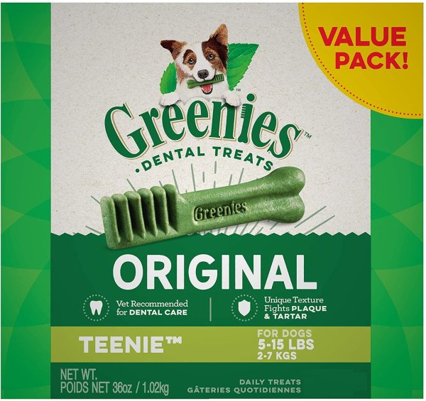 Original Teenie Natural Dental Dog Treats