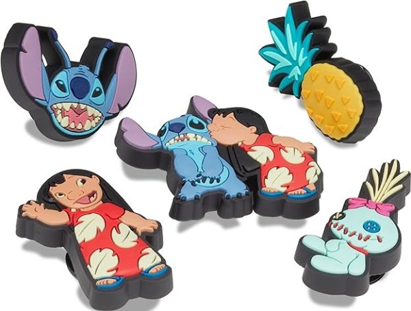 Jibbitz Shoe Charms Disney Charms Multi Pack - Mickey Mouse, Minnie Mouse, Shoe Charms Characters