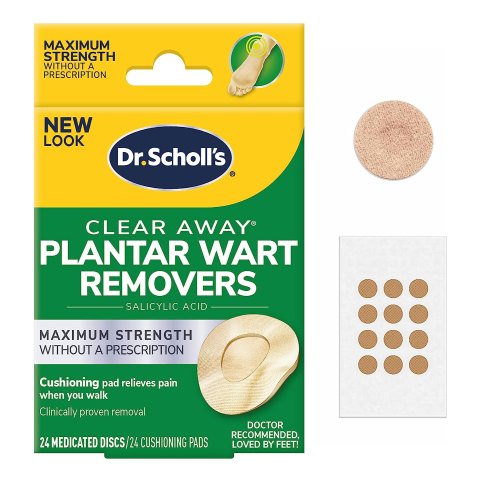 Dr. Scholl's Clear Away Plantar WART Remover 24 Discs