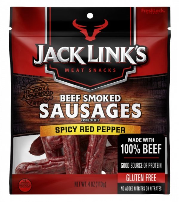Spicy Red Pepper Beef Smoked Sausages