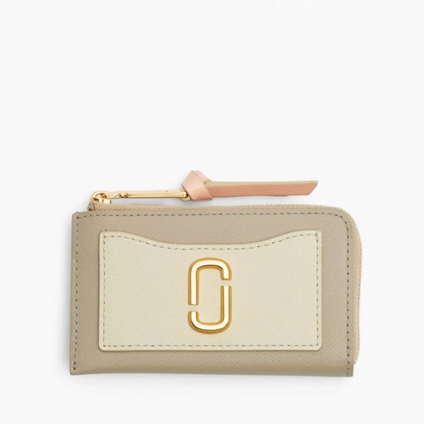 Leather The Top Zip Multi Wallet