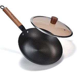 $15 offWANGAYUANJI Frying Pan 10 inch No Coating Durable Egg Omelet Skillet,Steak Skillet Fast Heating Chef Cooking Pan for All Cooktops