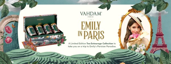 India X Emily巴黎系列茶包旅行4件套限量款