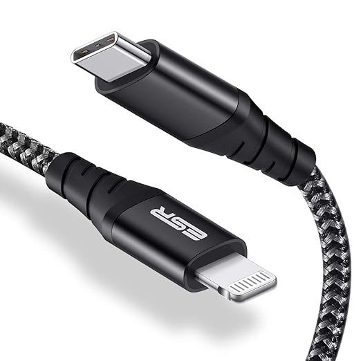 迅逸系列 USB-C to Lighning 快充数据线 3ft长度