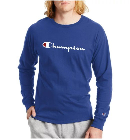 Walmart Champion Men’s Long Sleeve T-Shirt
