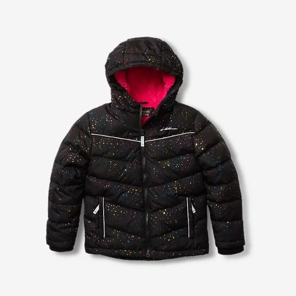 Toddler Girls' Classic Down Hooded Jacket