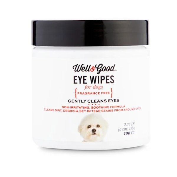 Dog Eye Wipes, Pack of 100 | Petco