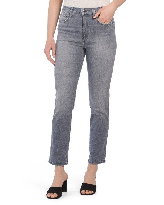 High Rise Straight Ankle Jeans | Cropped & Ankle | Marshalls