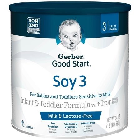 Good Start Soy Non-GMO Powder Infant and Toddler Formula, Stage 3, 24 oz.