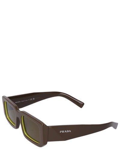 Catwalk squared acetate sunglasses