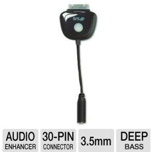 SRS Labs Audio Enhancement Adapter for iPod, iPhone, and iPad (iWOW-3DF)